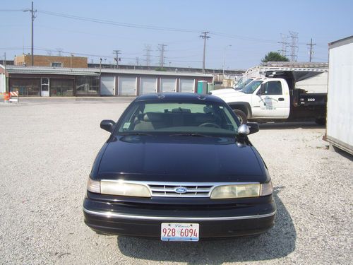 1997 ford crown victoria police interceptor sedan 4-door 4.6l no reserve