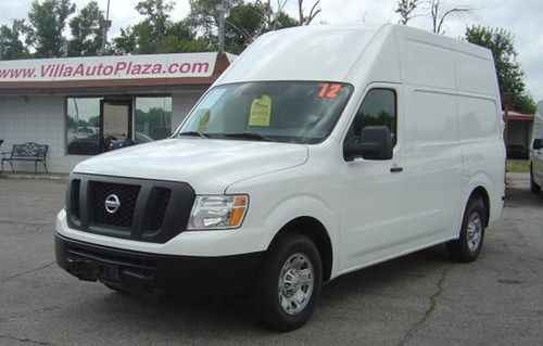 2012 nissan nv 2500 hd high roof corgo van ~ one owner ~ 82k miles