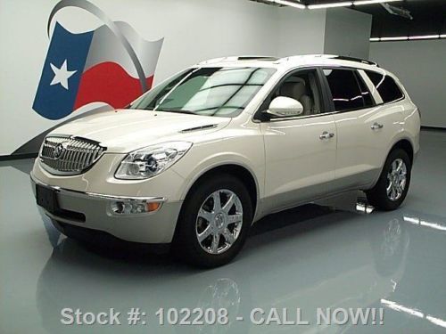 2008 buick enclave cxl awd dual sunroof nav dvd 66k mi texas direct auto