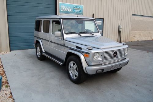 One owner 2002 mercedes benz g500 gelandewagen nav leather lockers sunroof g 500