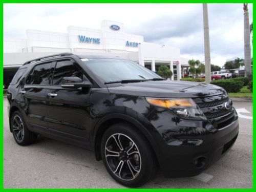 13 certified tuxedo black turbo 3.5l v6 4wd 7-passenger suv *navigation *camera