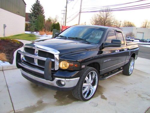 Very nice luxury truck!new chrome wheels!slt hemi 4x4 !serviced !no reserve !03