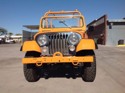 1979 jeep cj7 cj8 custom extended tour safari full cage az sold no rust