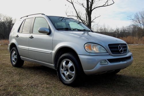 No reserve... 2003 mercedes-benz ml-320 all wheel drive, 3.2 v8 engine, autotran