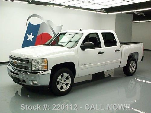 2012 chevy silverado crew cab 6-pass bedliner tow 65k!! texas direct auto