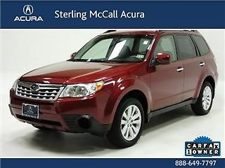 2012 subaru forester 2.5x premium  wagon awd  panoramic roof bluetooth cd/usb!