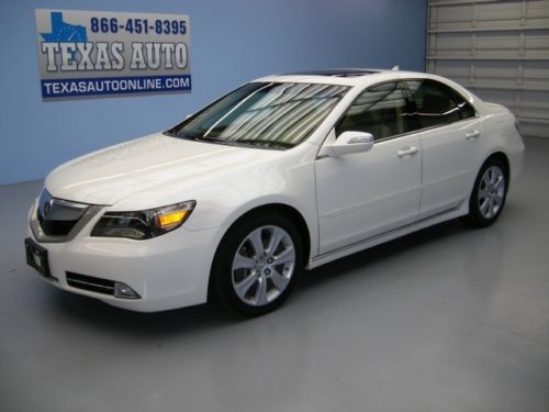 We finance!!!  2009 acura rl sh-awd tech roof nav cmbs leather 26k texas auto