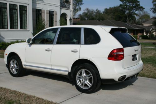 2008 cayenne white, sand beige, 56k msrp, nav, 67k mi, serviced, rover q7 x5 ml