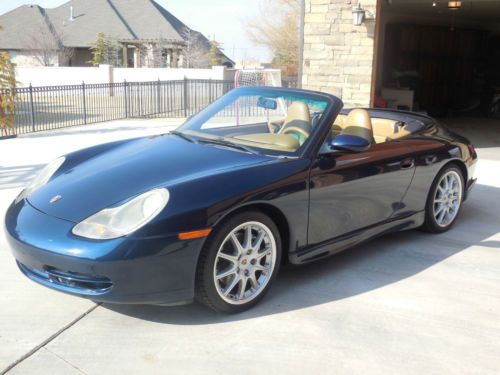 2000 porsche 911 carrera 4 convertible 2-door 3.4l