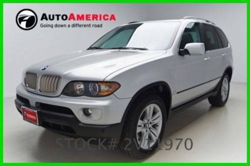 We finance! 78107 miles 2005 bmw x5 4.4i premium moonroof 4.4l v8 32v