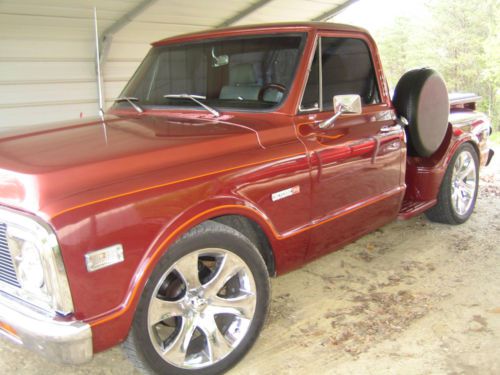 1971 chevrolet cheyenne 10 pickup 350 v-8 700-r4 auto nice!