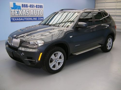 We finance!! 2011 bmw x5 xdrive35d diesel awd roof nav tv heated seat texas auto