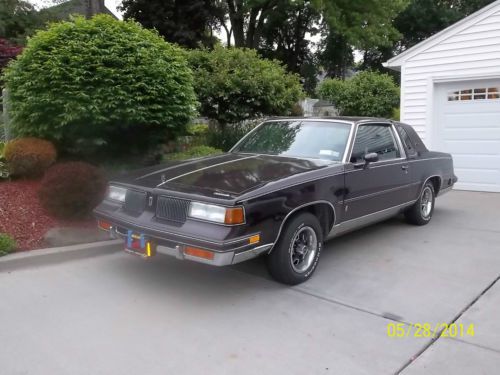 1987 oldsmobile cutlass supreme brougham coupe ,14k original miles- classic