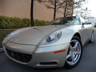 2005 ferrari 612 grigio ingrid with 25000 mls