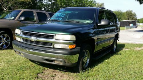 2002 chevrolet tahoe ls sport utility 4-door 5.3l