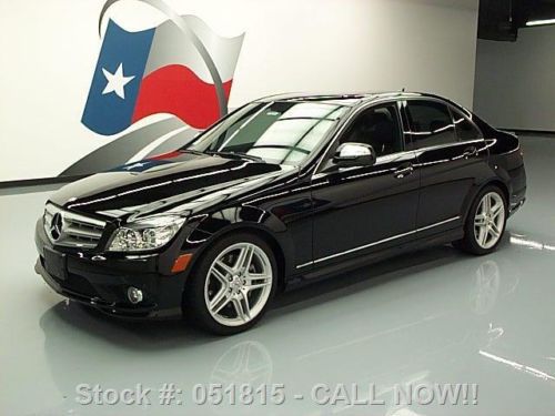 2009 mercedes-benz c350 sport sunroof navigation 32k mi texas direct auto