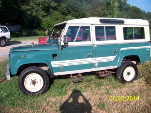 Land rover defender 110 with nc title