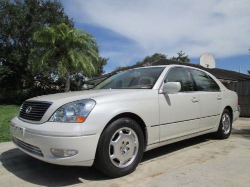 2002 ls430 one owner florida car! low miles!