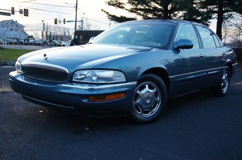 2000 buick park avenue base sedan 4-door 3.8l low miles!  1 owner car, low miles