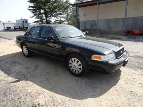 2010 black ford crown victoria 4 door sedan one owner