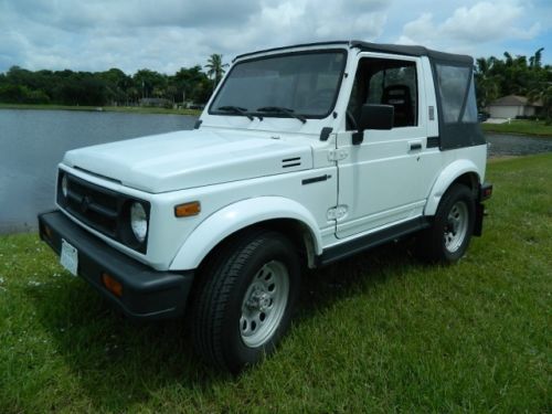 1994 suzuki samurai jl 5 speed manual 2-door convertible