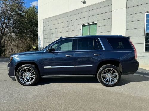 2017 cadillac escalade platinum edition / tuscan brown leather / aftermar