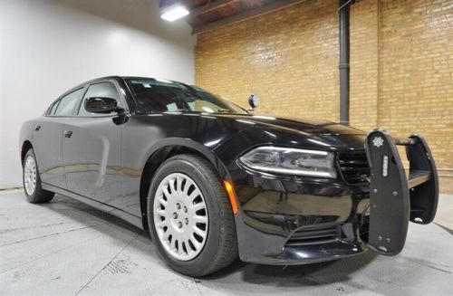 2018 dodge charger awd 5.7l v8 hemi police red/blue visor and led lig