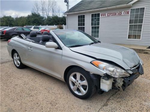 2006 toyota solara sle v6 convertible salvage rebuildable