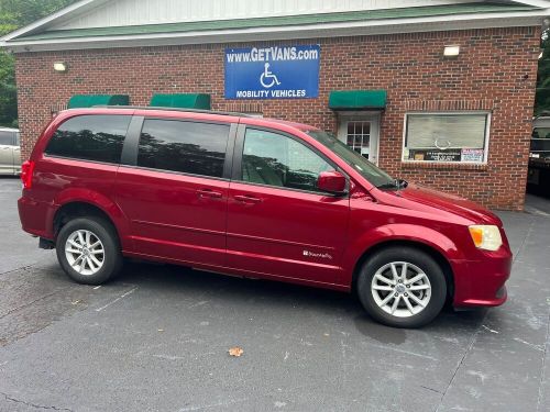 2014 dodge grand caravan sxt handicap wheelchair rear entry