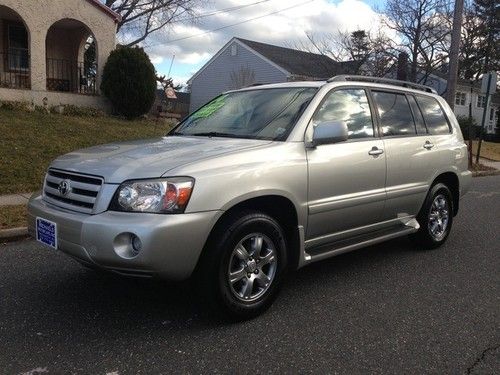 2004 toyota highlander limited automatic 4-door suv