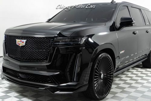 2023 cadillac escalade v esv supercharged v series! forgiato wheels! super crui