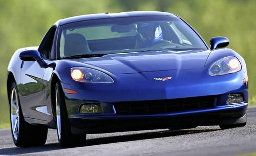 2006 lemans blue chevrolet corvette