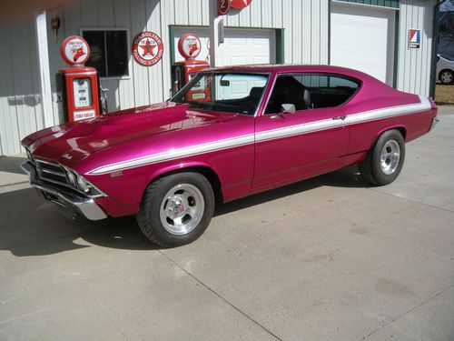 1969 chevelle - 2 door hardtop, 427 big block, automatic, custom, restored