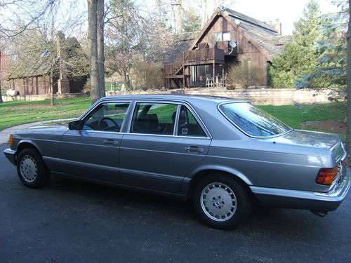 1987 mercedes benz 300 sdl, 4 door sedan, long chassis, diesel