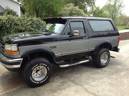 1994 ford bronco xlt sport utility 2-door 5.8l