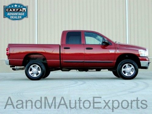 07_2500hd_slt_4x4_6.7l diesel_6spd manual_new tires_1owner_tx