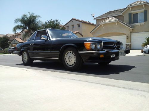 1987 mercedes-benz 560sl, california car