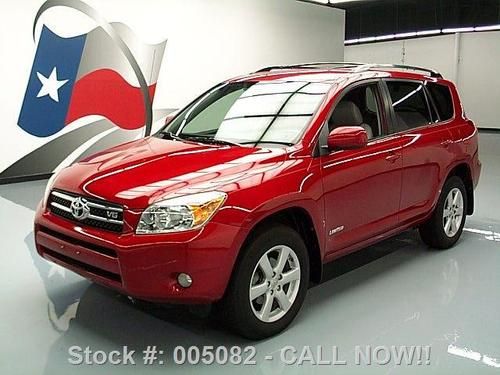 2007 toyota rav4 ltd 3.5l v6 leather roof rack only 67k texas direct auto