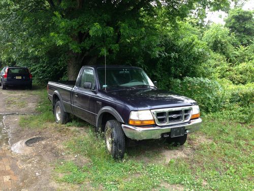 1999 ford ranger xlt standard cab pickup 2-door 3.0l