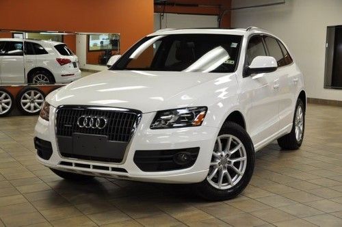 White premium q5 awd cinnamon leather power moonroof financing