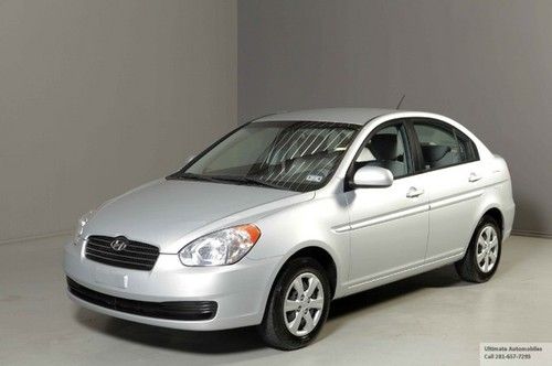 2010 hyundai accent gls 36mpg auto prem sound ipod 39k miles factory warranty !