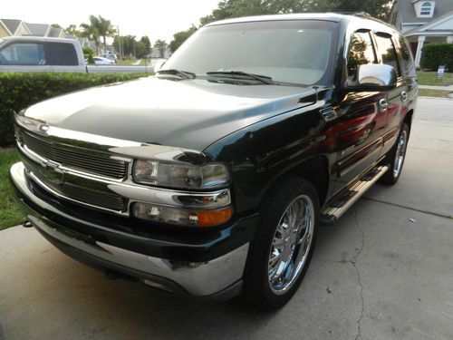 2001 chevrolet tahoe lt sport utility 4-door 5.3l 4x4