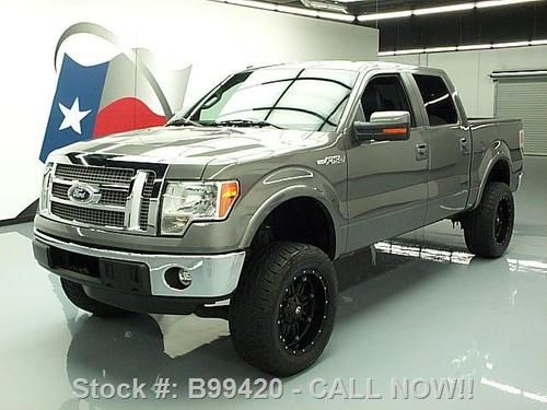 2011 ford f-150 lariat crew ecoboost lifted 20's 21k mi texas direct auto