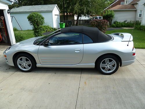 2003 mitsubishi spyder gt convertible clean 2 owner 13k miles!!