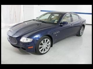 06 maserati quattroporte sedan, navigation, sunroof, leather, paddle shifters!