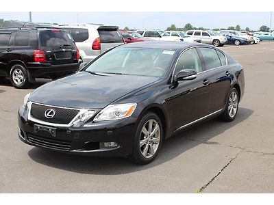 2008 lexus gs350 awd, nav, back-up cam, loaded, black-on-black