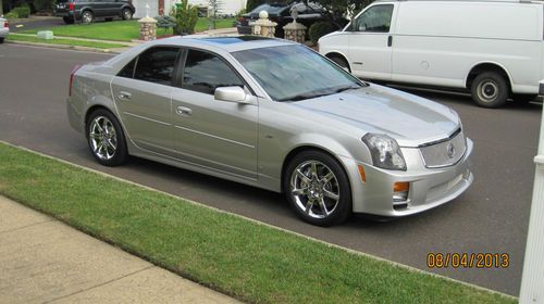 2007 cadillac cts-v, rare find, one of 896 made, 125 in silver w/black interior