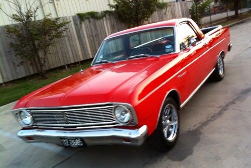 1966 ford ranchero-killer resto-mod -5.0 liter-custom interior-ac