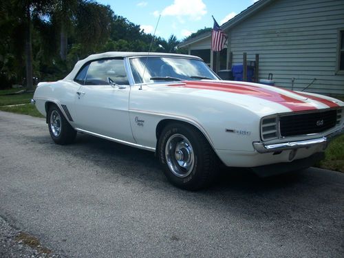 '69 camaro convertible pace car