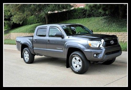 2013 toyota tacoma prerunner v6 double cab trd off road we finance immaculate